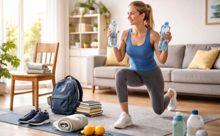 House hold items for workouts