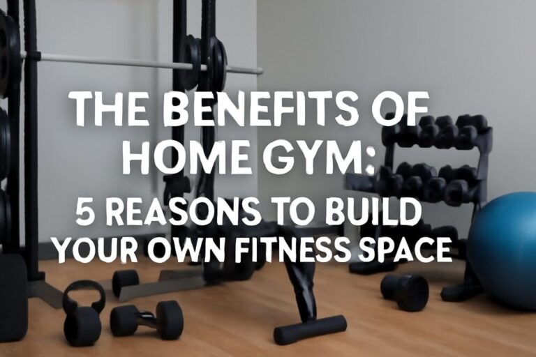 The Benefits of Home Gym: 5 Reasons to Build Your Own Fitness Space
