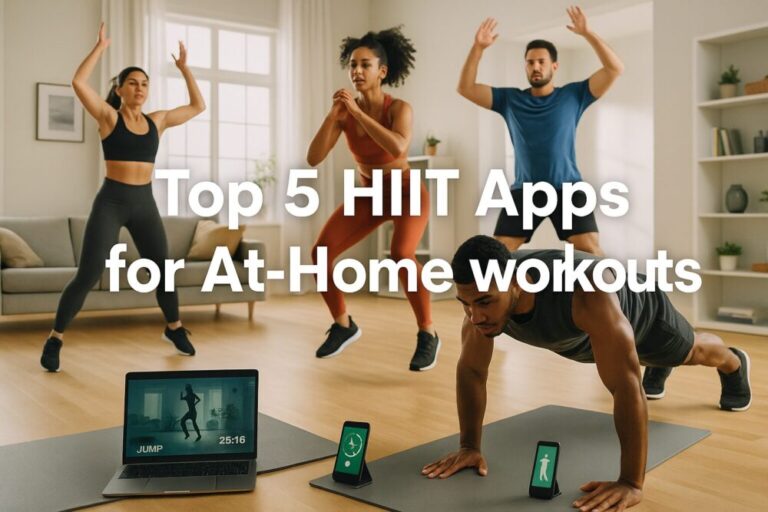 Top 5 HIIT Workouts Apps At-Home