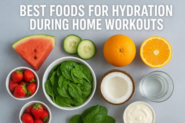 the best foods for better hydration during home workouts