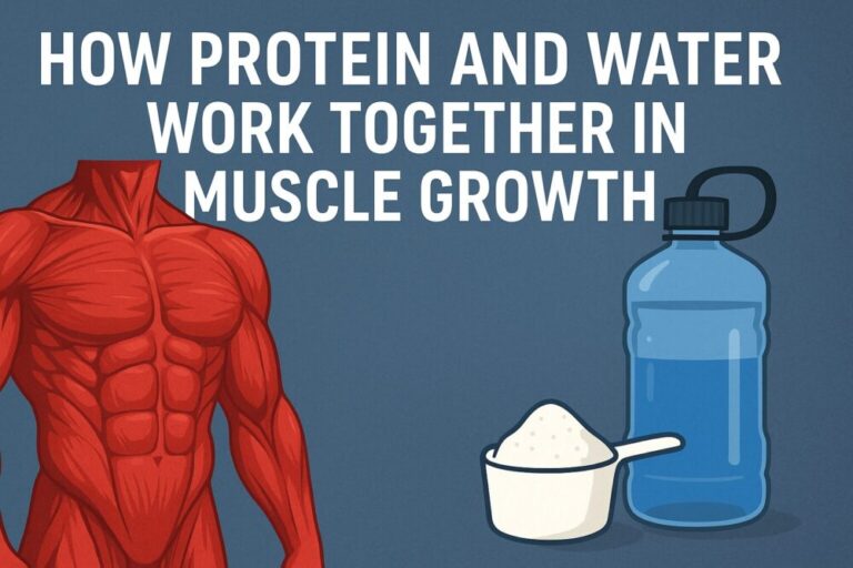 How Protein and Water Work Together in Muscle Growth