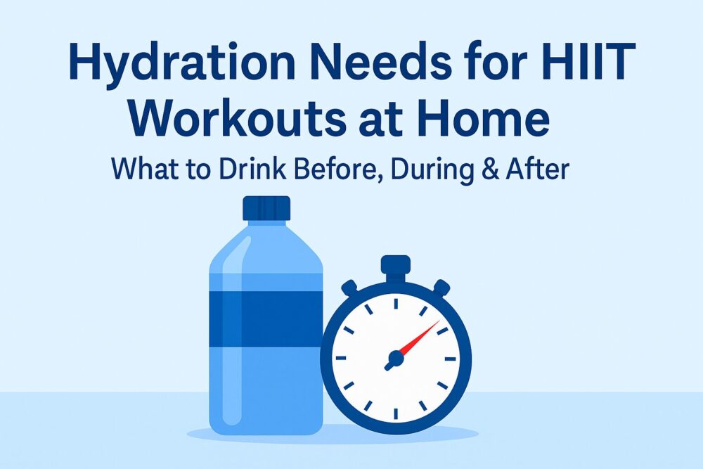 Hydration Needs for HIIT Workouts at Home