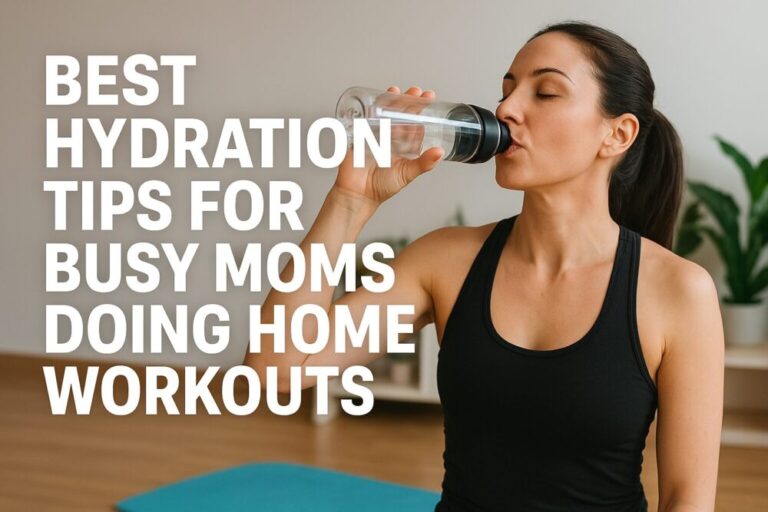 Best Hydration Tips for Busy Moms Doing Home Workout