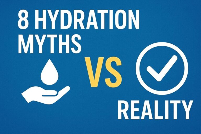 Hydration myths vs reality