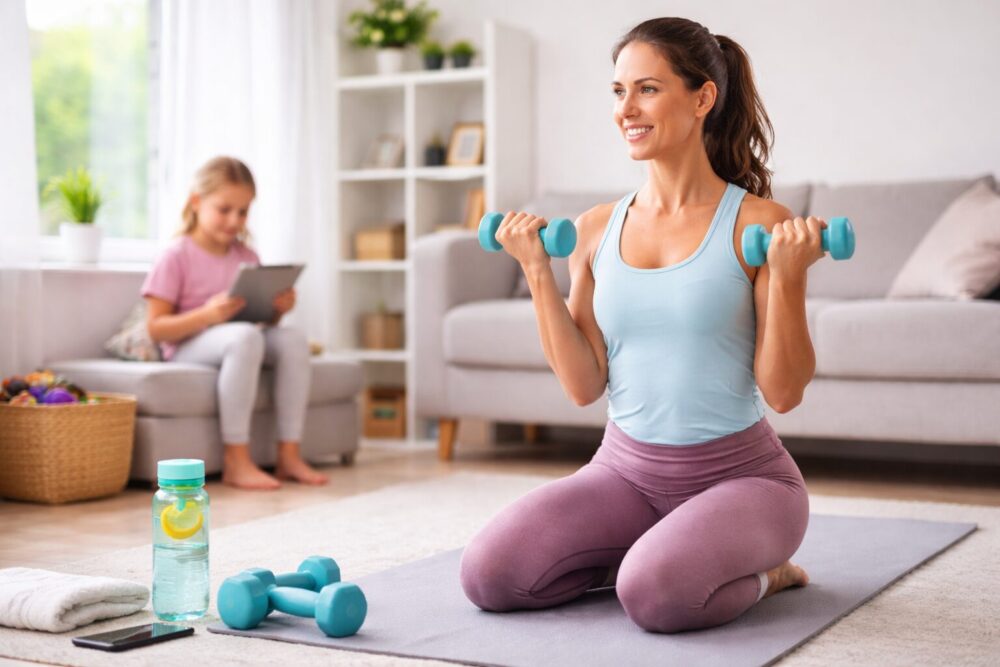 Hydration Tips for Busy Moms Doing Home Workouts