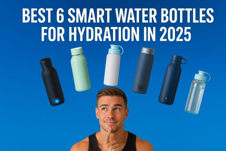 6 Best Smart Water Bottle for Hydration in 2025