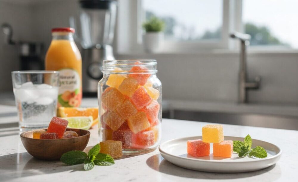 Homemade Electrolyte Gummies for Hydration