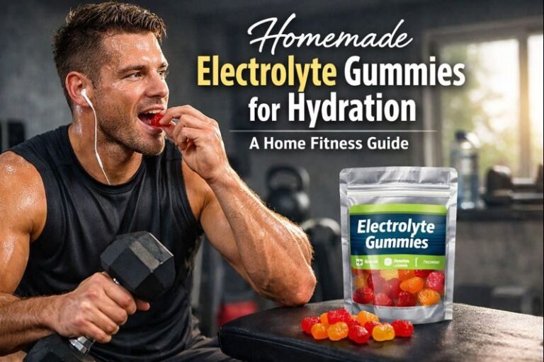Homemade Electrolyte Gummies for Hydration