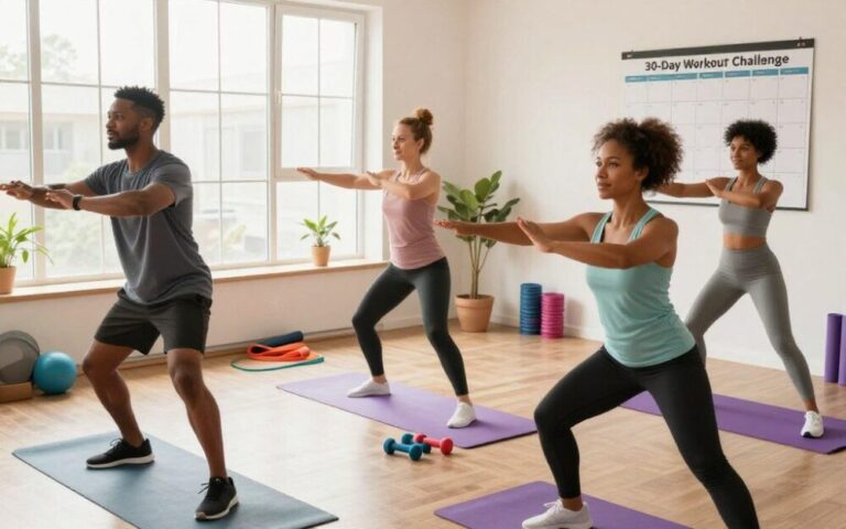 30-Days Home Workout Challenge for Beginners 2026