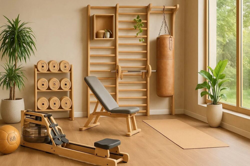 home gym Biophilic Design 