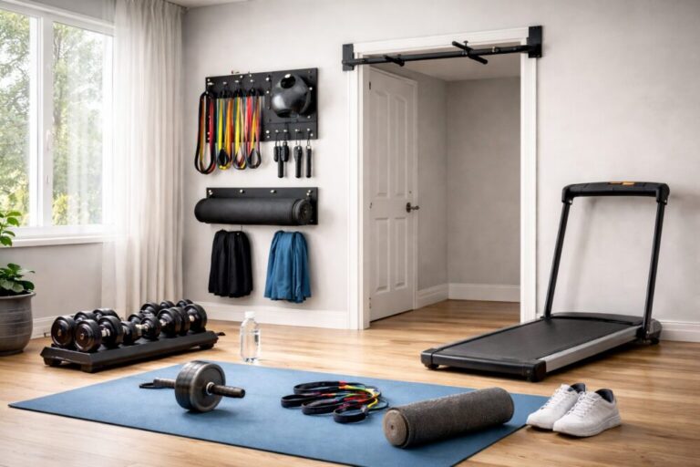 Small Home Gyms Set Up Ideas