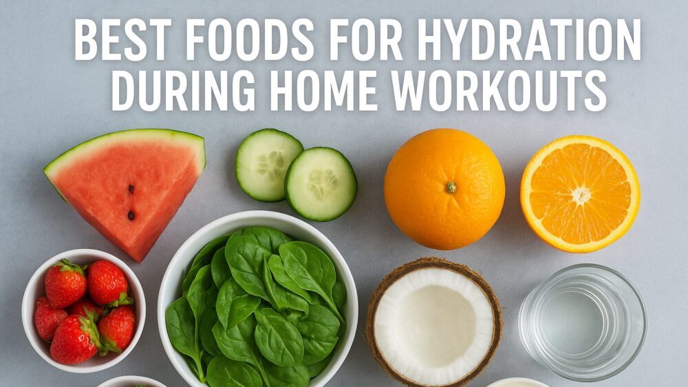 the best foods for better hydration during home workouts